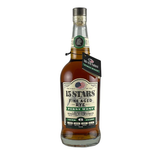 15 Stars First West Rye Whiskey