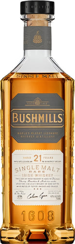 Bushmills 21 Year Single Malt Irish Whiskey