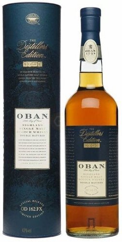 Oban Distillers Edition Double Matured Montilla Fino Sherry Cask Wood Single Malt Scotch Whisky 2022
