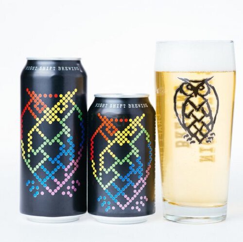 Night Shift Brewing Nite Lite Light Lager 4 Pack