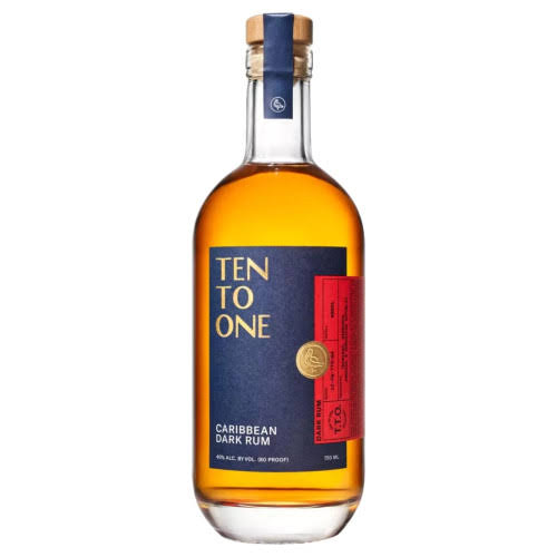 Ten To One Dark Rum 750ml