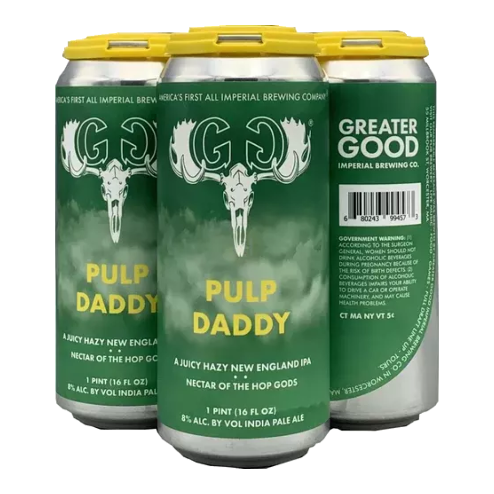 Greater Good Pulp Daddy 4pk 16oz