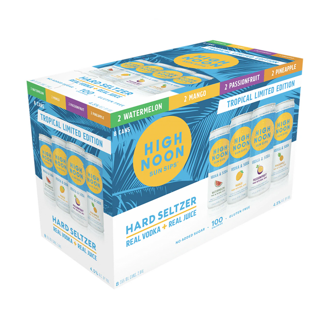 High Noon Tropical Variety Pack 8pk 12oz