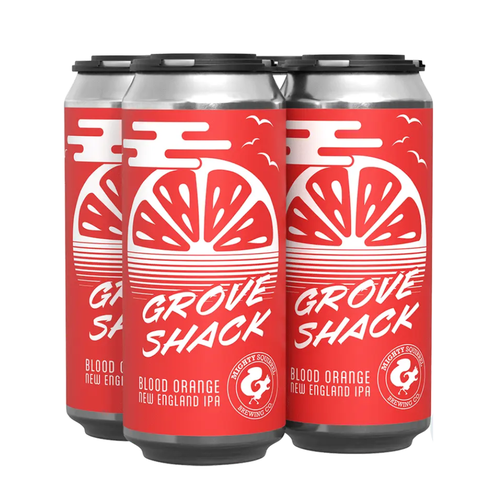 Mighty Squirrel Grove Shack 4pk Can 16oz
