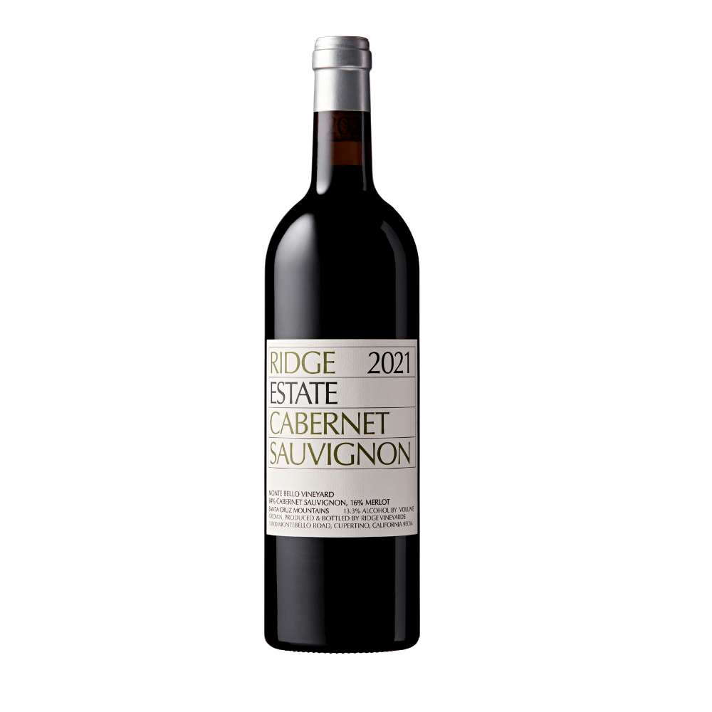 Ridge Estate Cabernet Sauvignon Santa Cruz 2021 750ml