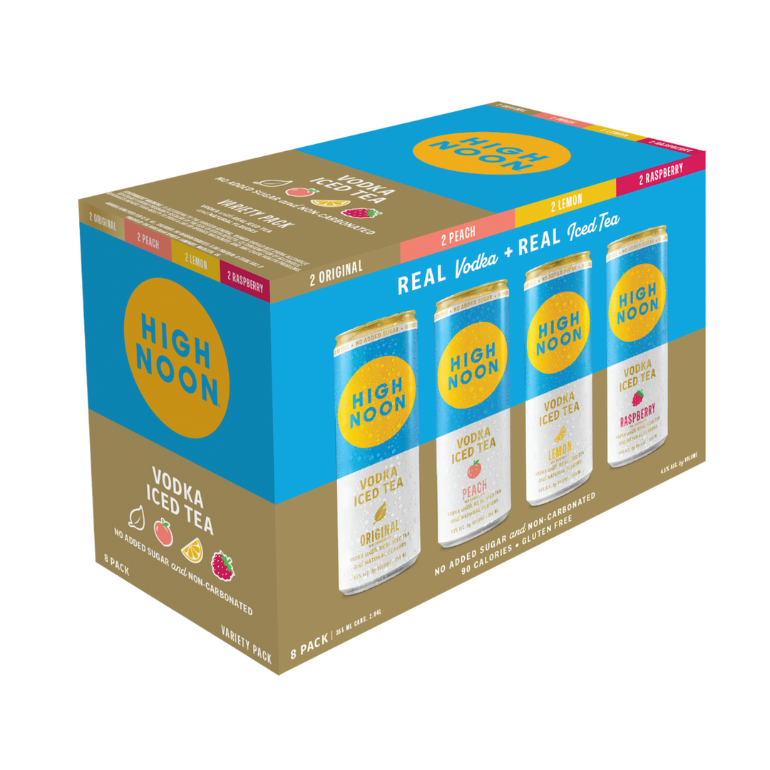 High Noon Iced Tea Variety 8pk 12oz