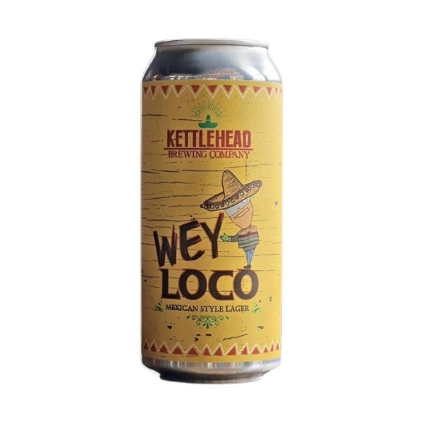 Kettlehead Wey Loco Mexican Lager 4pk 16oz