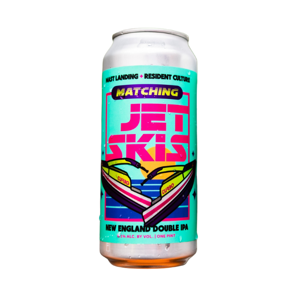 Mast Landing Matching Jet Skis Double IPA 4Pk 16oz