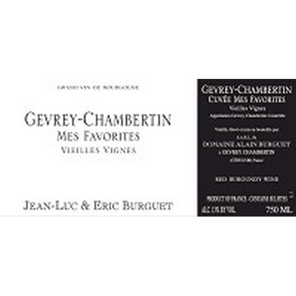 Alain Burguet Gevrey-Chambertin "Favorites"  2010 750