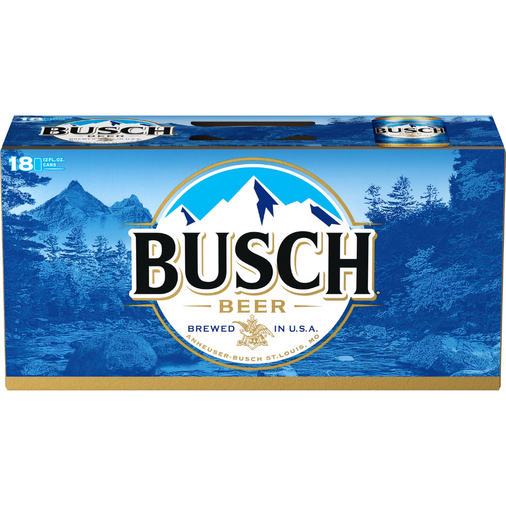 Busch Can 18Pk 12oz