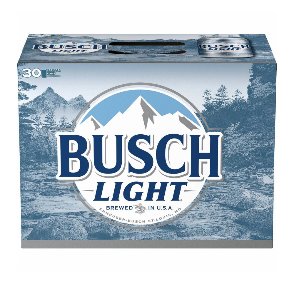Busch Light Can 30pk  12 oz