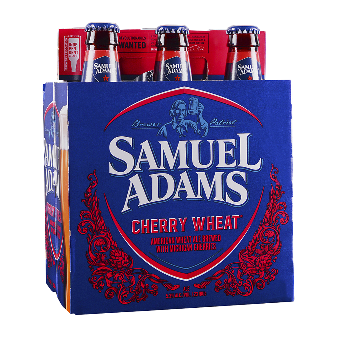 Sam Adams Cherry Wheat Ale 6pk 12oz