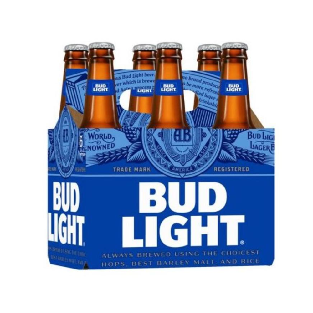 Bud Light Btl 6pk 16Oz  16 oz