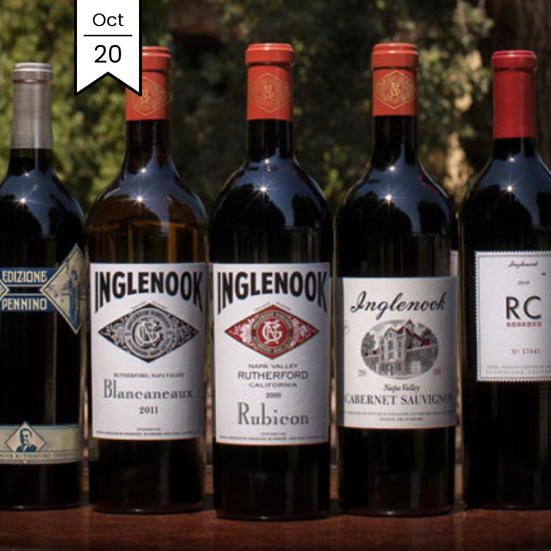 Inglenook Napa Winemaker MasterClass with Jonathan Tyer