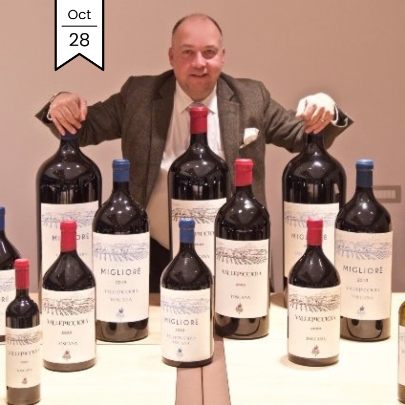 Chianti Classico Winemaker MasterClass with Alessandro Cellai of Vallepicciola