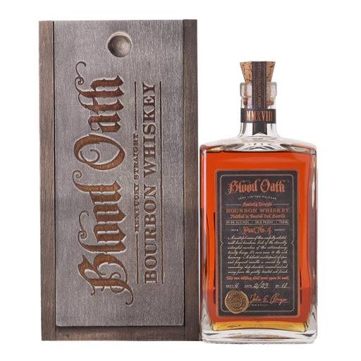 Blood Oath Straight Bourbon Pact No. 4 750ml