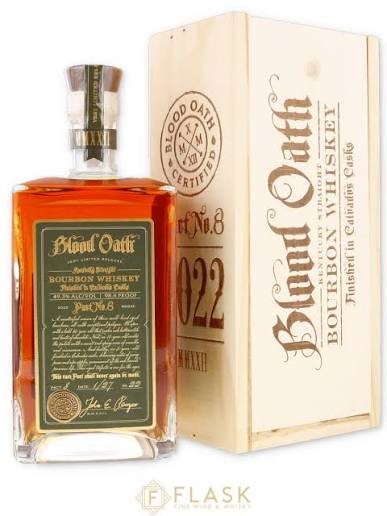Blood Oath Straight Bourbon Pact No. 8 750ml