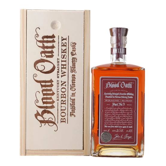 Blood Oath Straight Bourbon Pact No. 9 750ml
