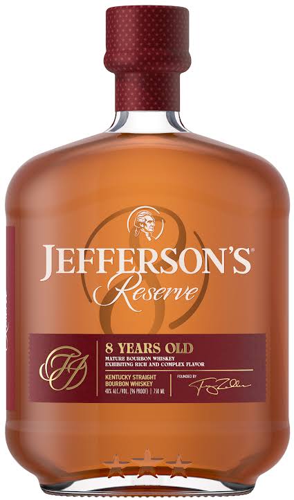 Jefferson's Reserve 8yr Bourbon 750