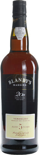 Blandy's Verdelho Medium Dry Madeira 5 Years Old
