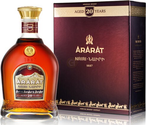 Ararat Brandy 20 Years Old Nairi Box