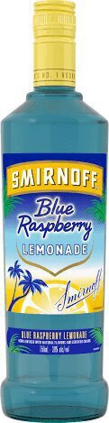Smirnoff Blue Raspberry Lemonade Flavored Vodka