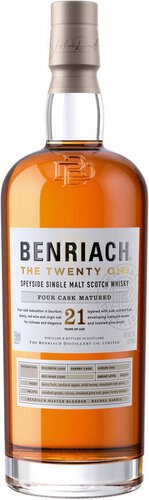 BenRiach 21 Year Old Single Malt Scotch Whiskey