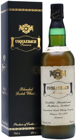 Usquaebach Reserve Blended Scotch Whiskey Dop