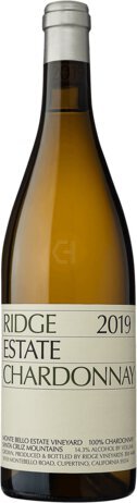 Ridge Chardonnay Estate Santa Cruz Mountains