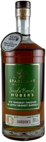 Starlight Rye Apple Brandy Barrels