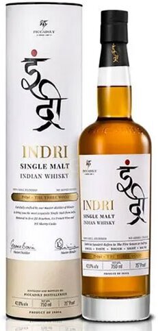 Indri The Three Wood Single Malt Indian Whisky 