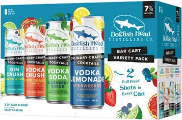 Dogfish Head Bar Cart Variety Pack RTD Cocktail
