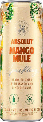 Absolut Mango Mule RTD Cocktail Cans