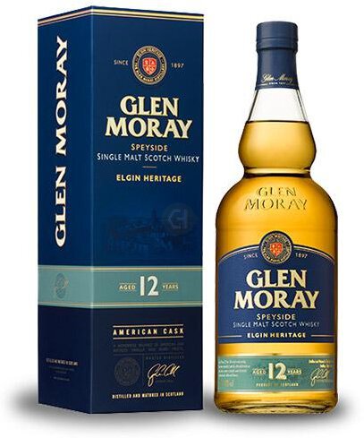 Glen Moray Elgin Heritage 12 Year Old Speyside Single Malt Scotch Whisky