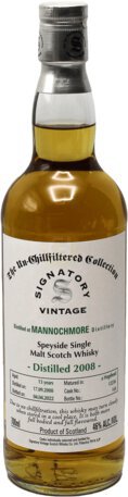 Signatory Mannochmore Single Malt