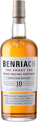 Benriach The Smoky Ten Speyside Single Malt Scotch Whisky