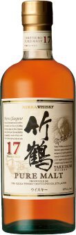 Nikka Taketsuru Pure Malt 17 Year Old Blended Malt Whisky Bottle