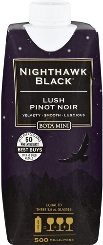 Bota Mini Nighthawk Black Pinot Noir