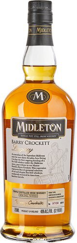 Midleton Barry Crocket Legacy Release Irish Whiskey