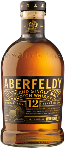 Aberfeldy 12 Year Old Single Malt Scotch Whisky