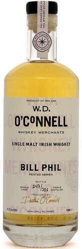 W D O'connell Bill Phil Peated Series Single Malt Irish Whiskey