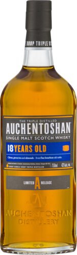 Auchentoshan Single Malt Scotch 18 yr