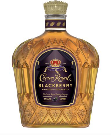 Crown Royal Blackberry Flavored Canadian Whisky