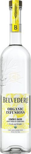 Belvedere Organic Infusions Lemon & Basil Vodka
