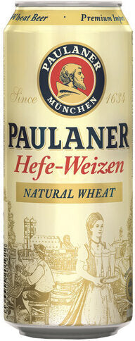 Paulaner Hefe Weizen Ntaurl Wheat 4 Pack Can