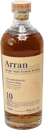 The Arran Malt Single Malt Scotch Years Old 92 Proof