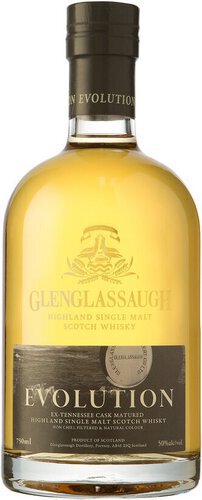 Glenglassaugh Distillery Evolution Ex Tennessee Jack Daniel's Cask Matured Highland Single Malt Scotch Whisky