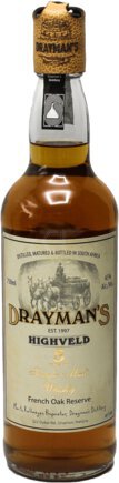 Draymans Highveld South African 5 Years Old Single Malt Whiskey