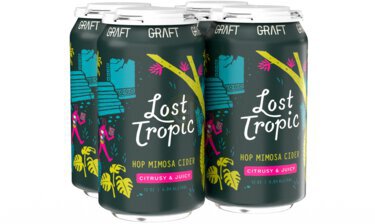 Graft Lost Tropic Mimosa Cider Cans