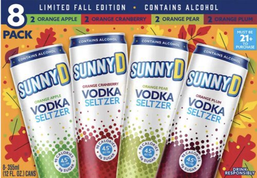 Sunny D Vodka Seltzer